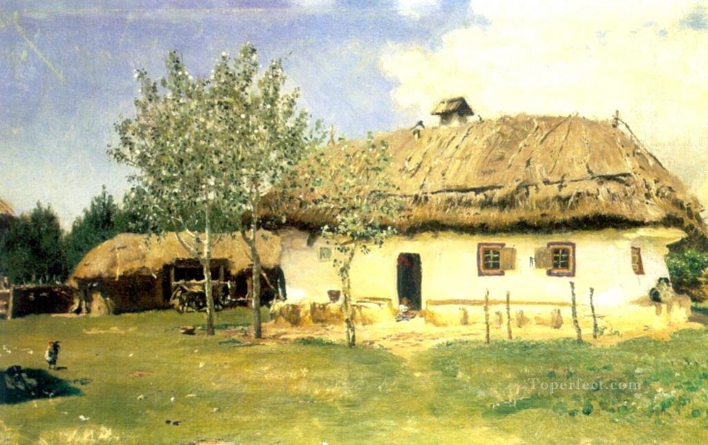 ukrainian peasant house 1880 Ilya Repin Oil Paintings